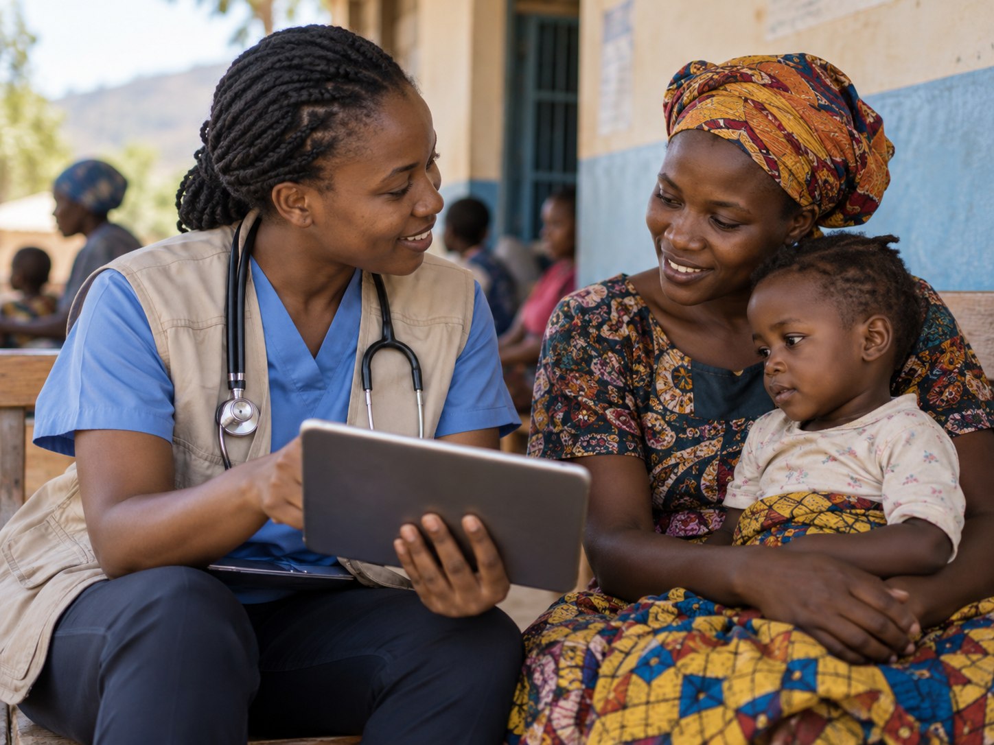 Community healthcare support conversation